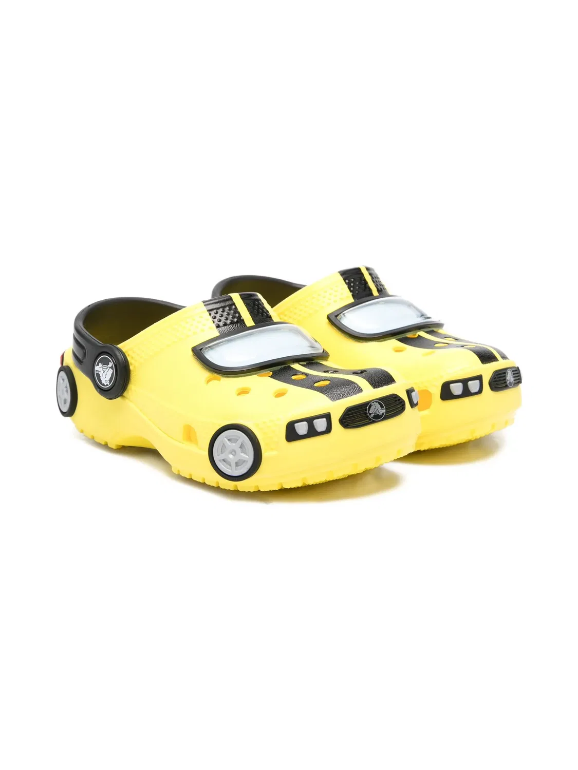 Сандалии Classic I Am Race Car Crocs, светло-желтый