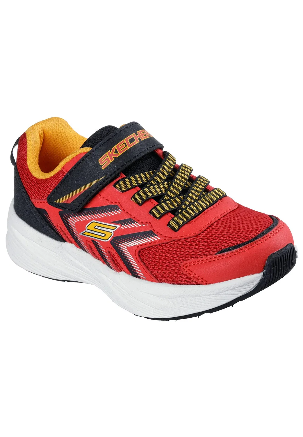 Детские кроссовки с дышащим верхом Microspec Tread Skechers, Red Black