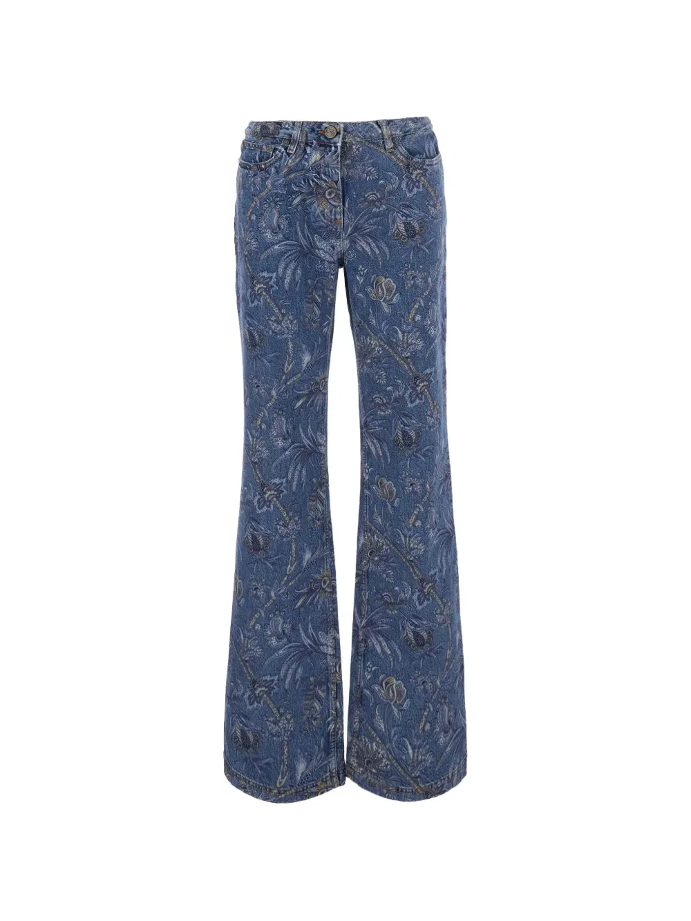 Джинсы расклешенные Etro, синий