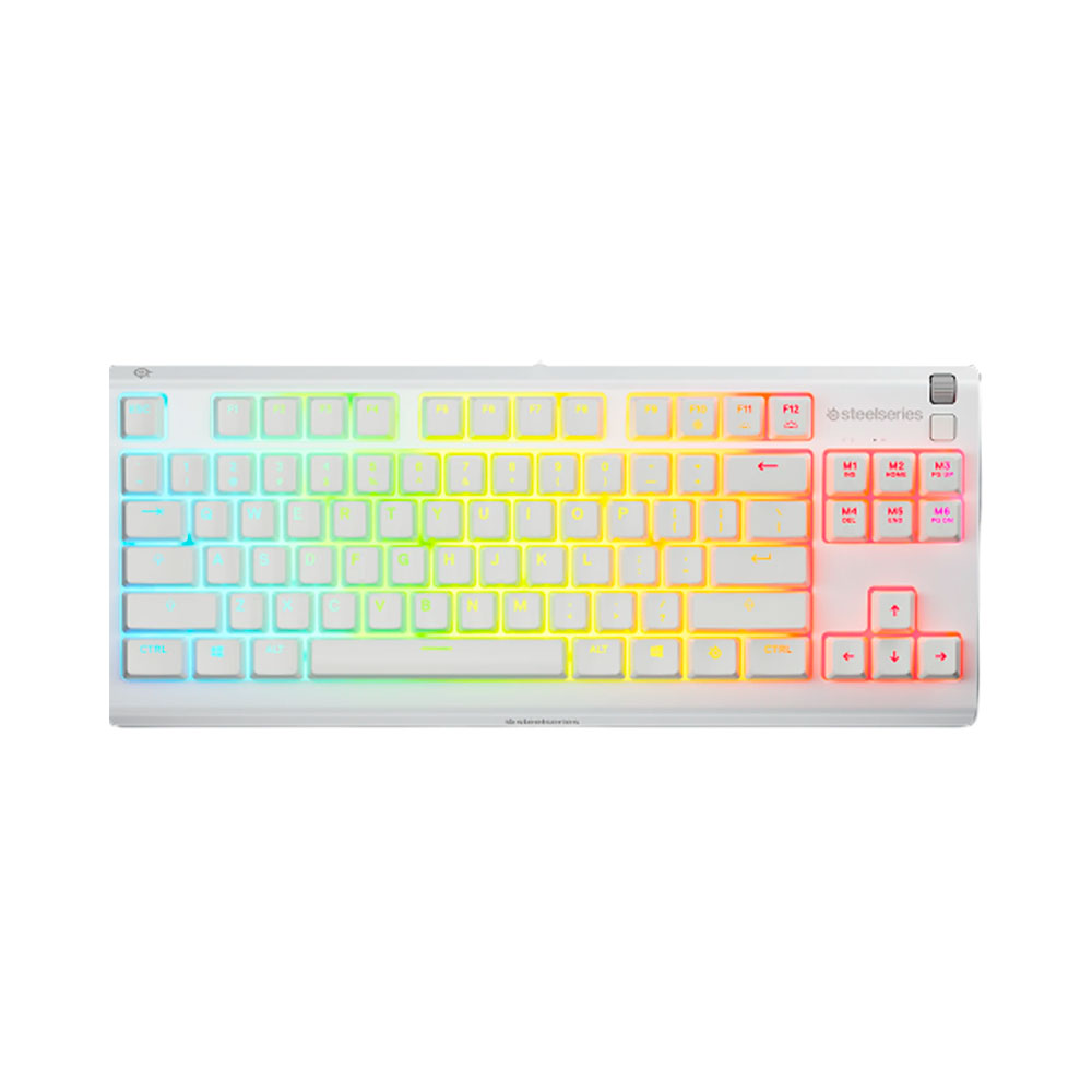 

Проводная игровая клавиатура SteelSeries Apex 3 TKL, белый