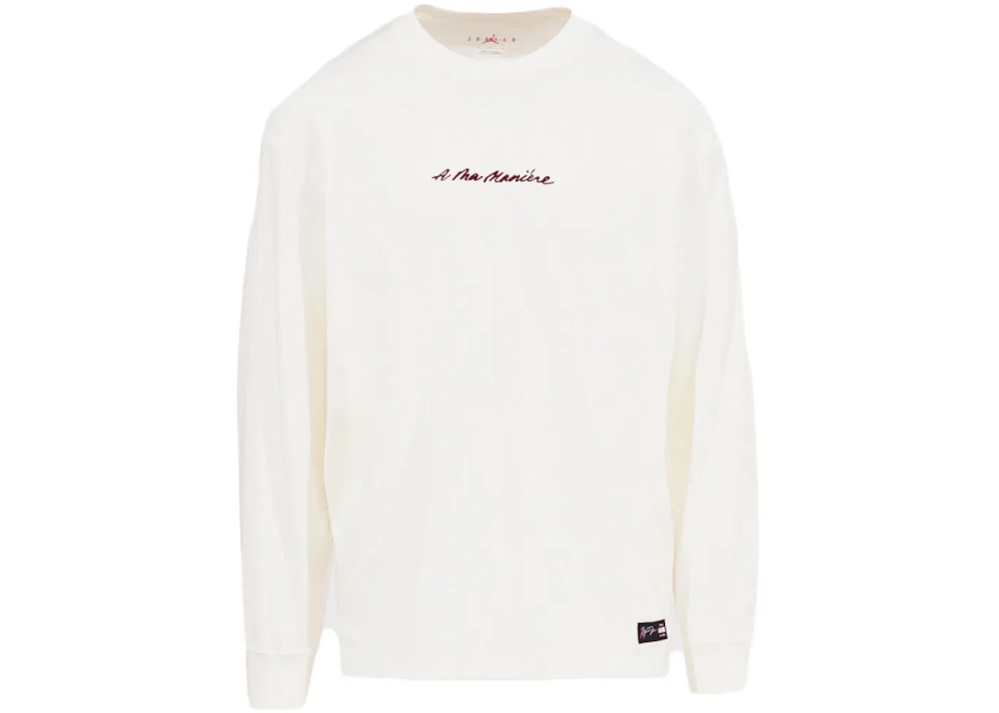 Мужская футболка с длинным рукавом Jordan x A Ma Maniere, Sail