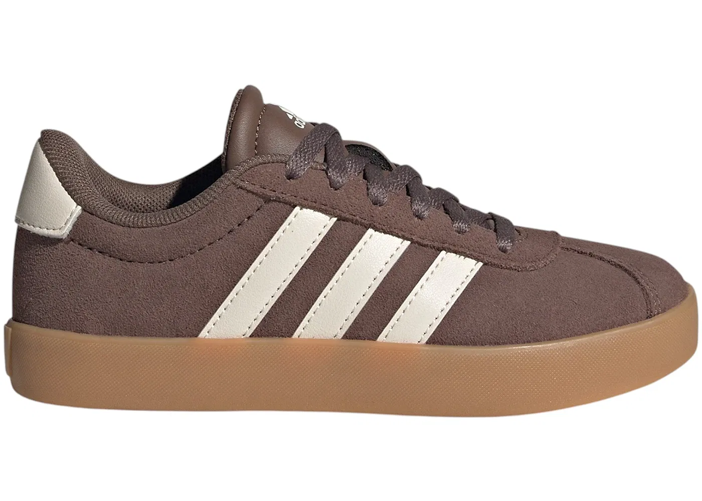 Детские кроссовки Lifestyle Adidas VL Court 3.0, Earth Strata/Chalk White/Gum