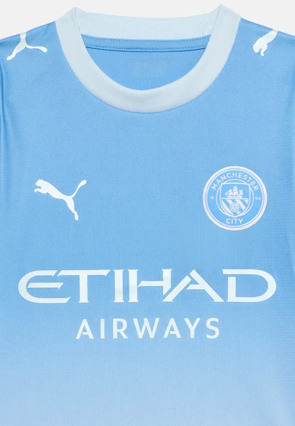 Футболка с принтом Manchester City Home Puma, Team Light Blue/Icy Blue, светло-голубой — фото 3