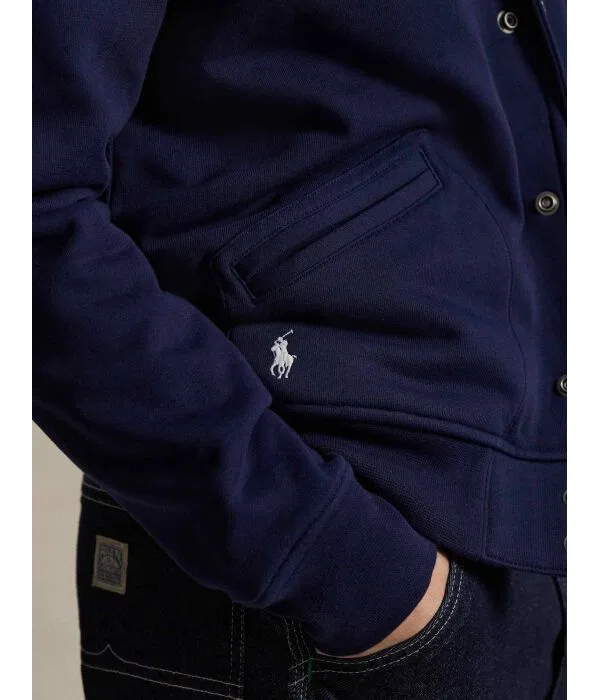 Мужская куртка-бомбер Regular Fit Polo Ralph Lauren, Blu Marino — фото 4