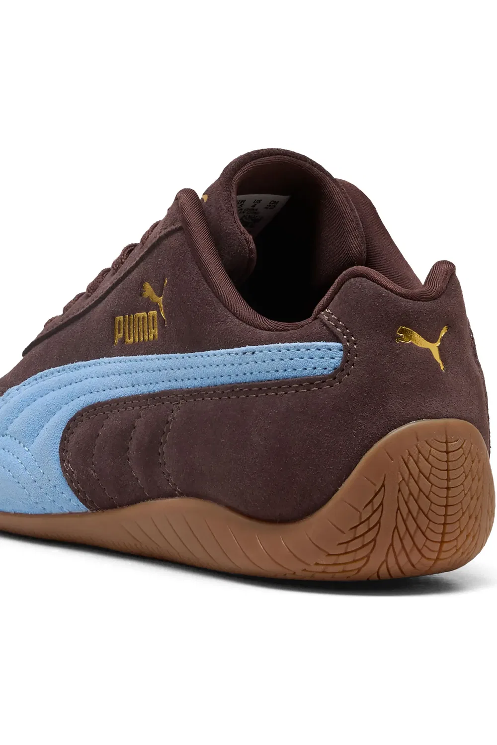 Детские кроссовки на шнуровке Speedcat OG PUMA, коричневый — фото 2