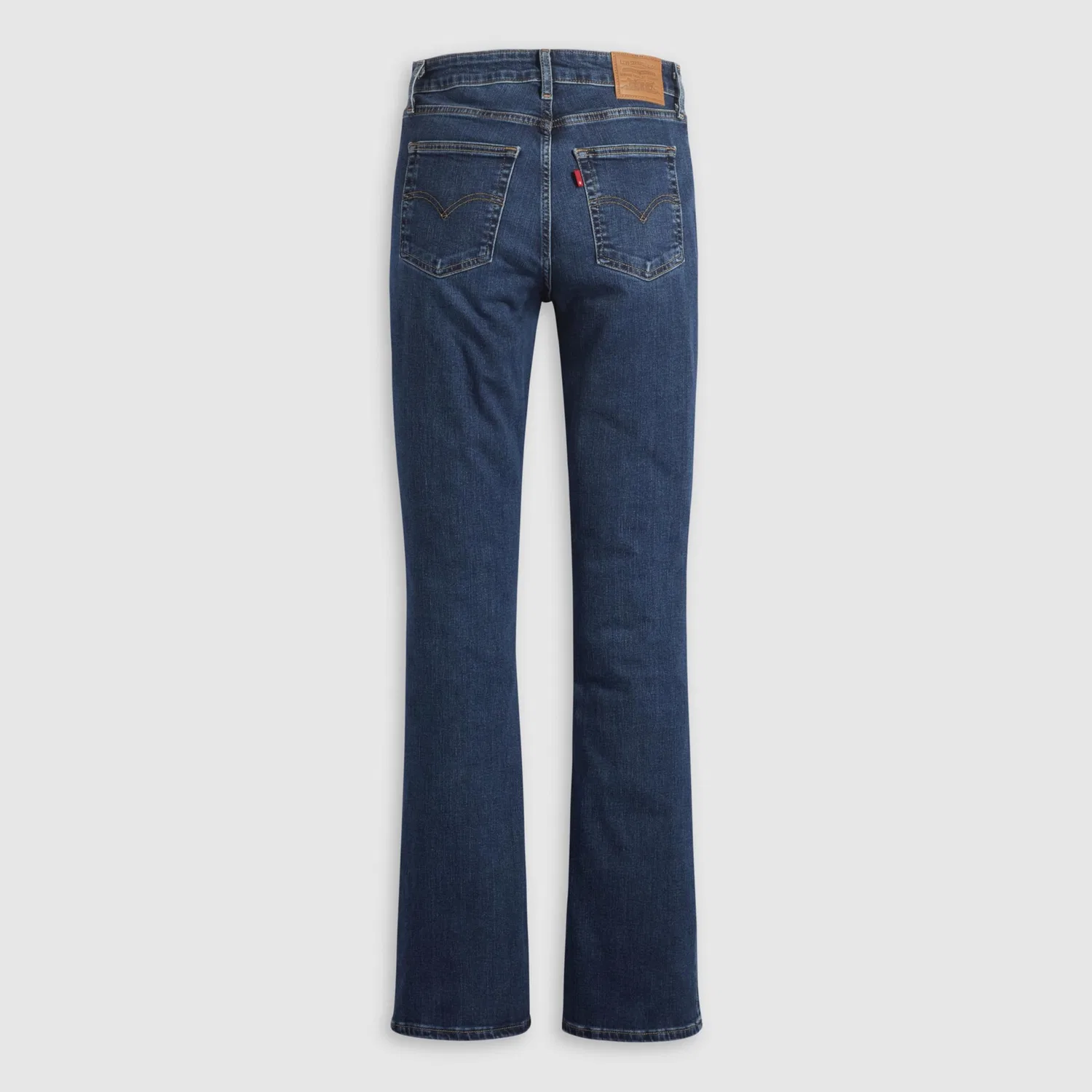 Женские джинсы с высокой посадкой и клешем от колена Levi's, Blue Wave Dark — фото 4