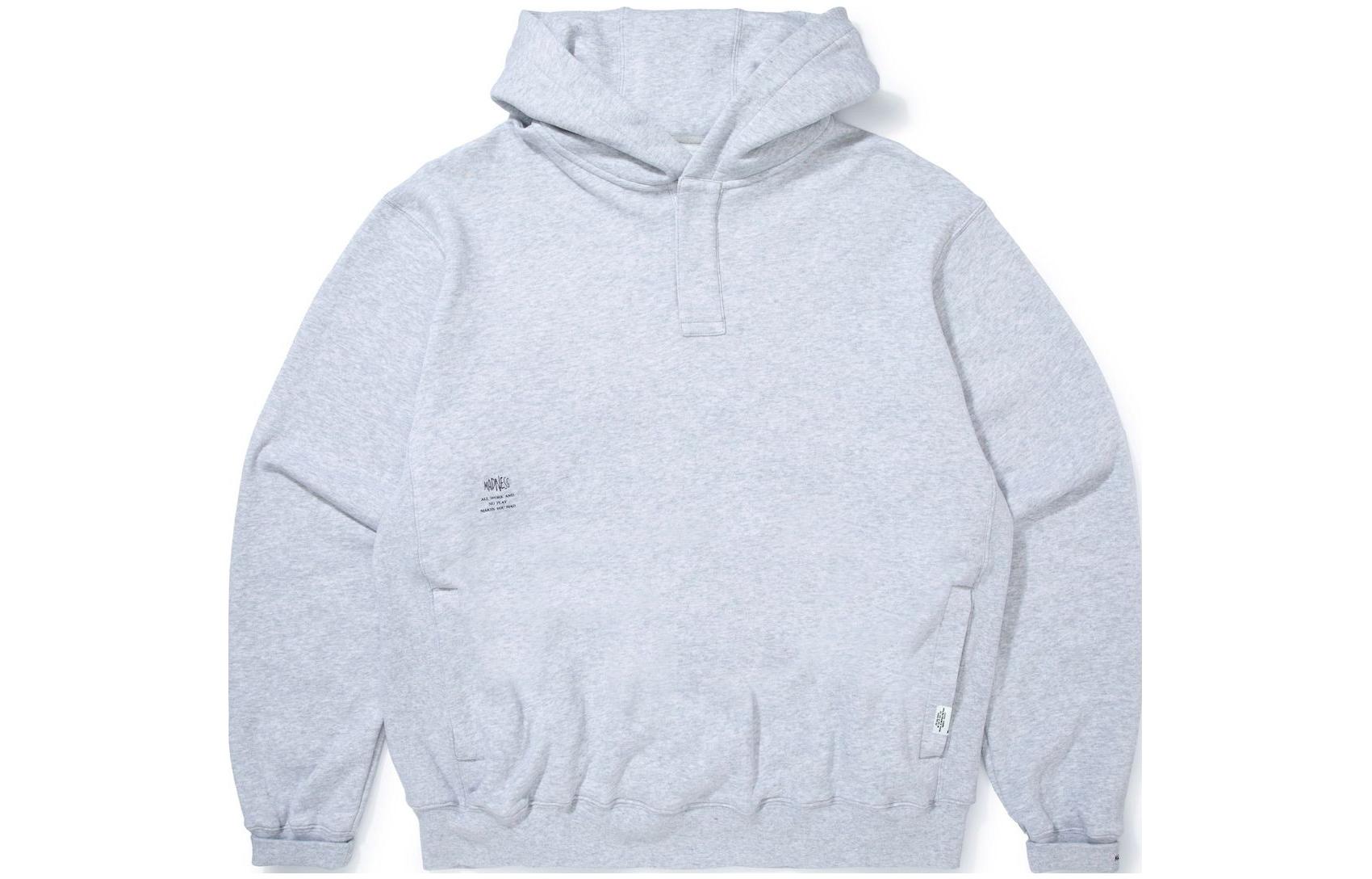 

MADNESS Свитшоты Unisex Heather Gray с капюшоном, умеренная посадка, Regular