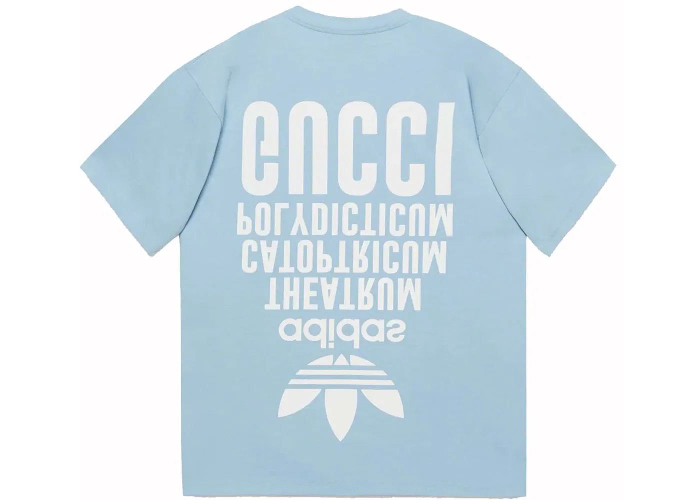 Мужская футболка с принтом T-Shirt Gucci, Blue — фото 2