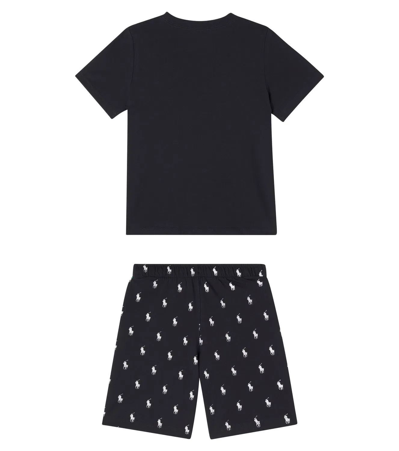 Комплект пижам хлопковый Polo Ralph Lauren Kids, черный — фото 3