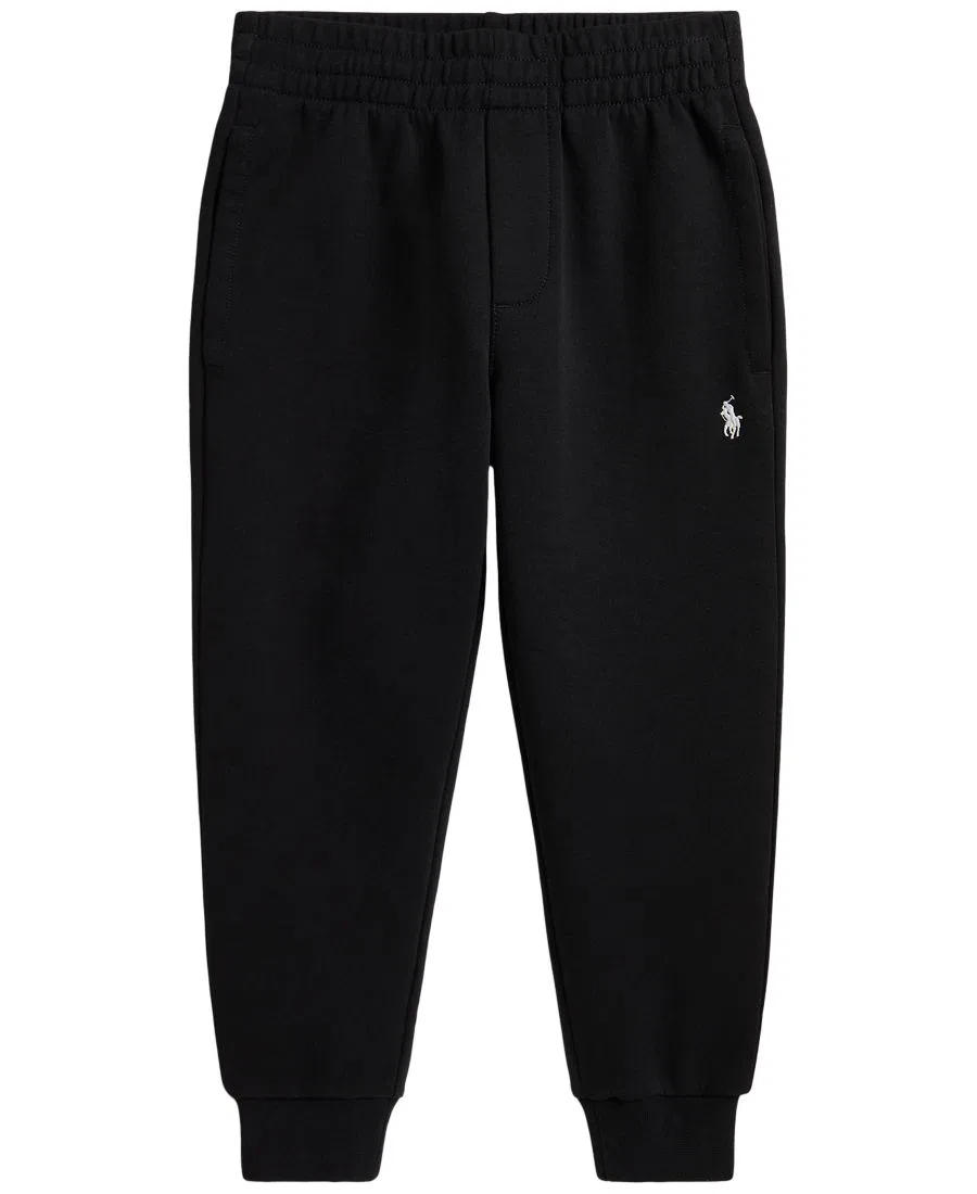 Детские спортивные брюки из двойного трикотажа Polo Ralph Lauren, Polo Black