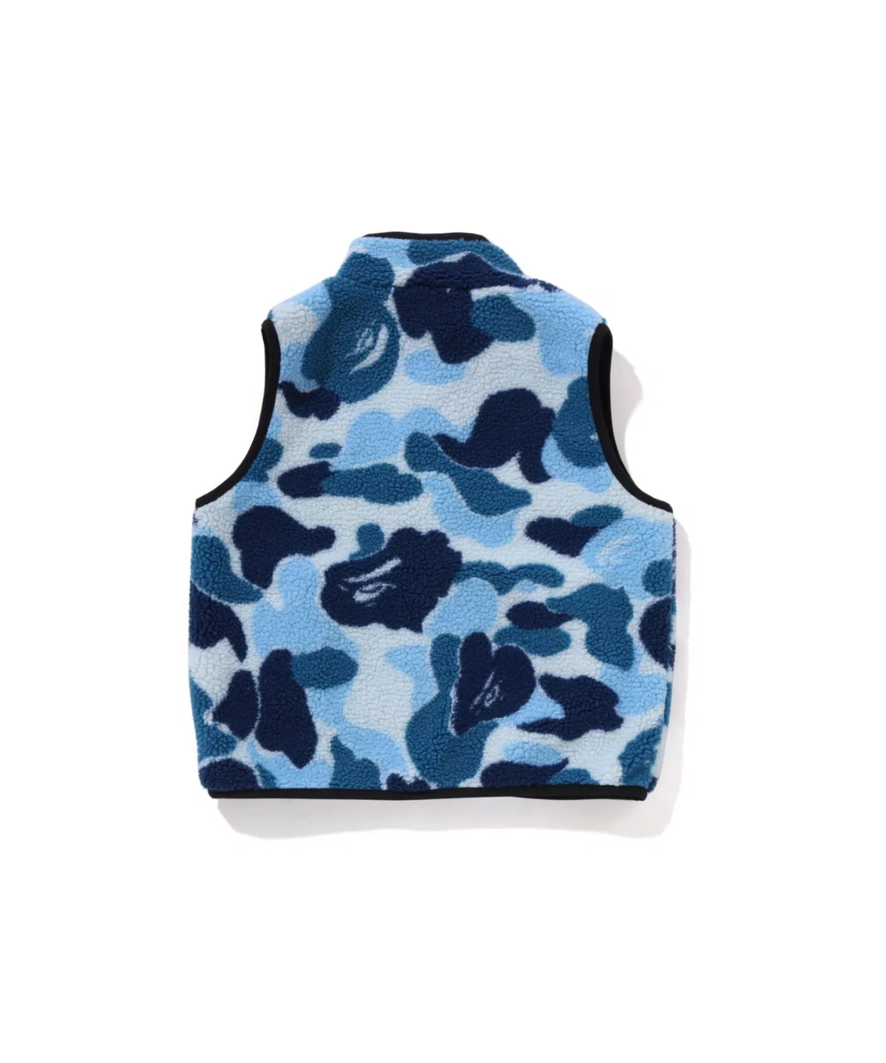 Детский жилет без рукавов с камуфляжным принтом ABC CAMO BOA RIPSTOP REVERSIBLE VEST A BATHING APE, Pink — фото 3