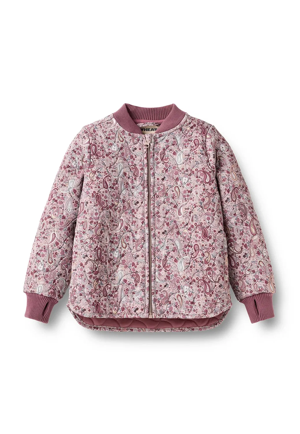 Термокуртка Louis унисекс - легкая куртка Wheat, Dry Rose Paisley