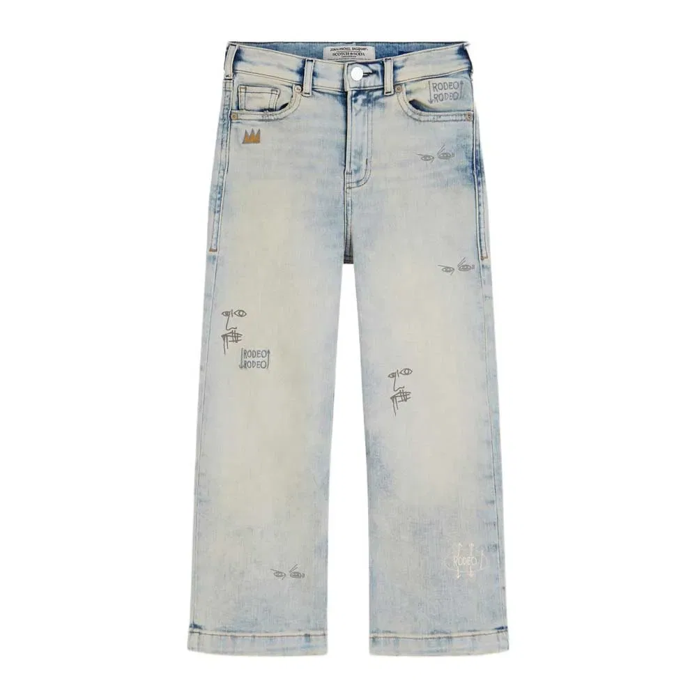 Джинсы свободного кроя Basquiat Scotch & Soda, синий