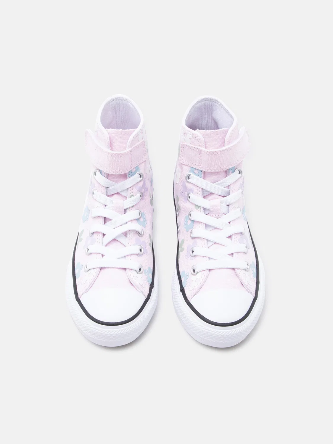 Кроссовки Converse CTAS пастельно-розового цвета — фото 3