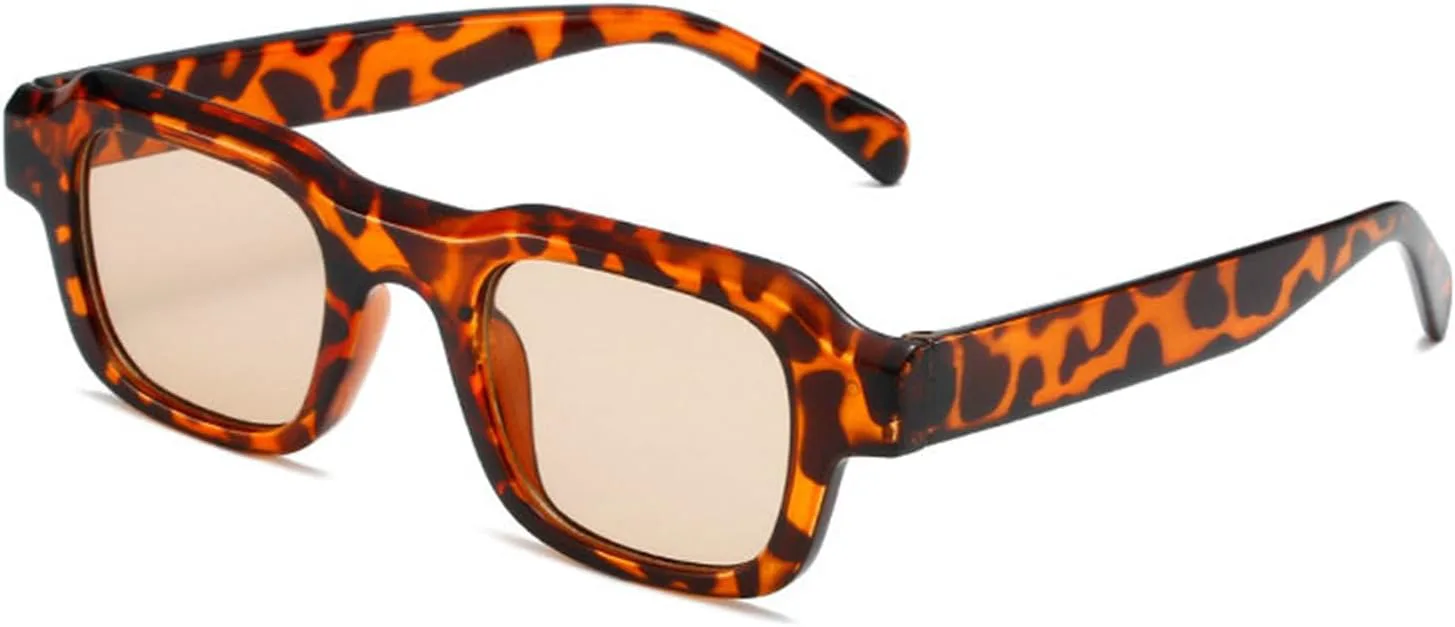 

Солнцезащитные очки Willochra прямоугольной формы для женщин и мужчин, массивные квадратные солнцезащитные очки в стиле ретро 90-х, защита UV400, цвет F27, C3