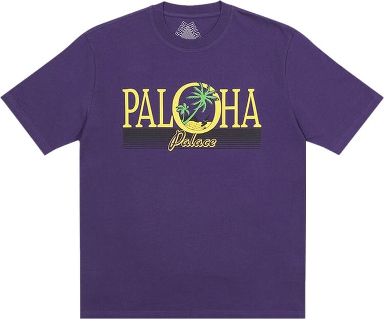 

Футболка Palace Paloha T-Shirt 'Purple', фиолетовый