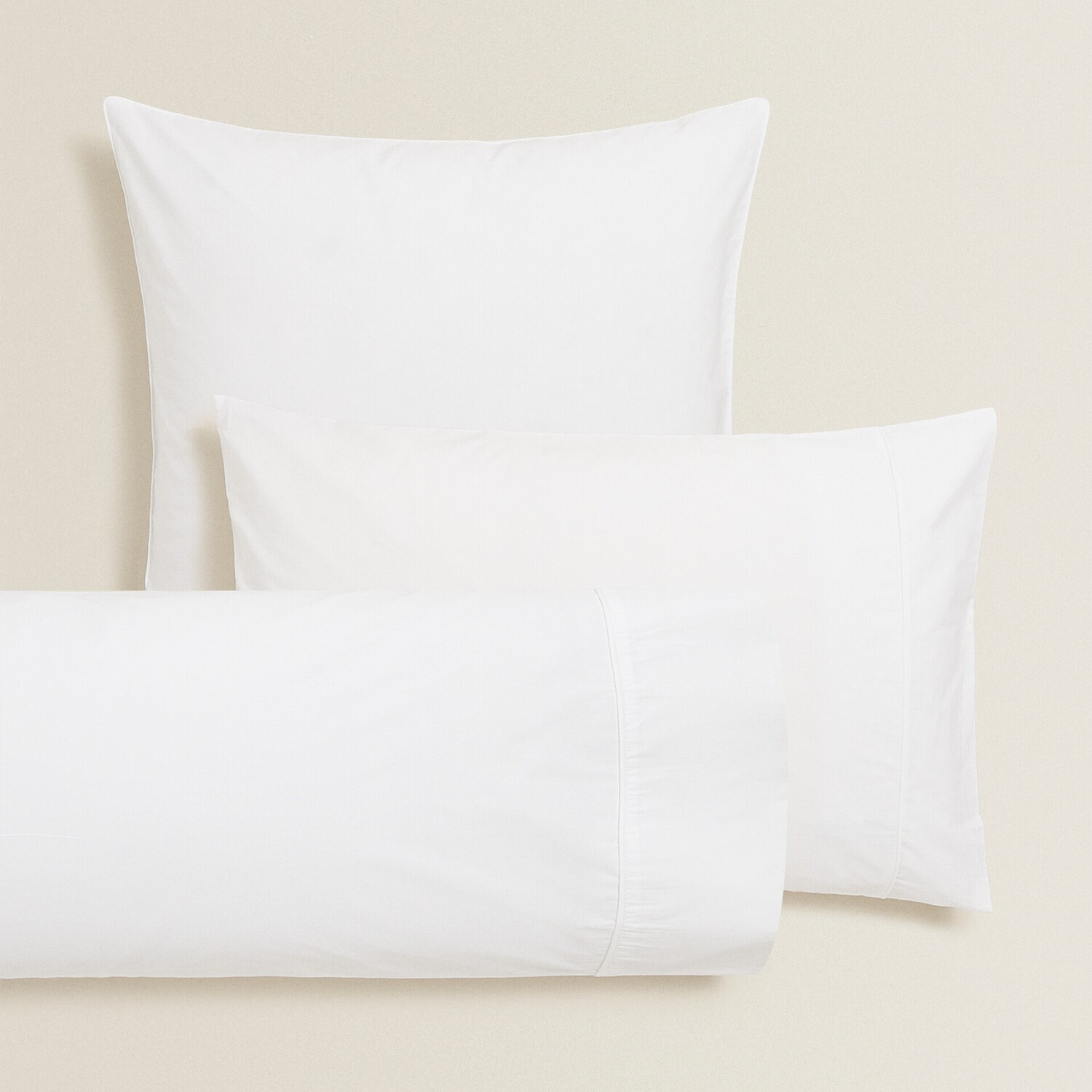 

Наволочка Zara Home Cotton Percale, 300 нитей, белый