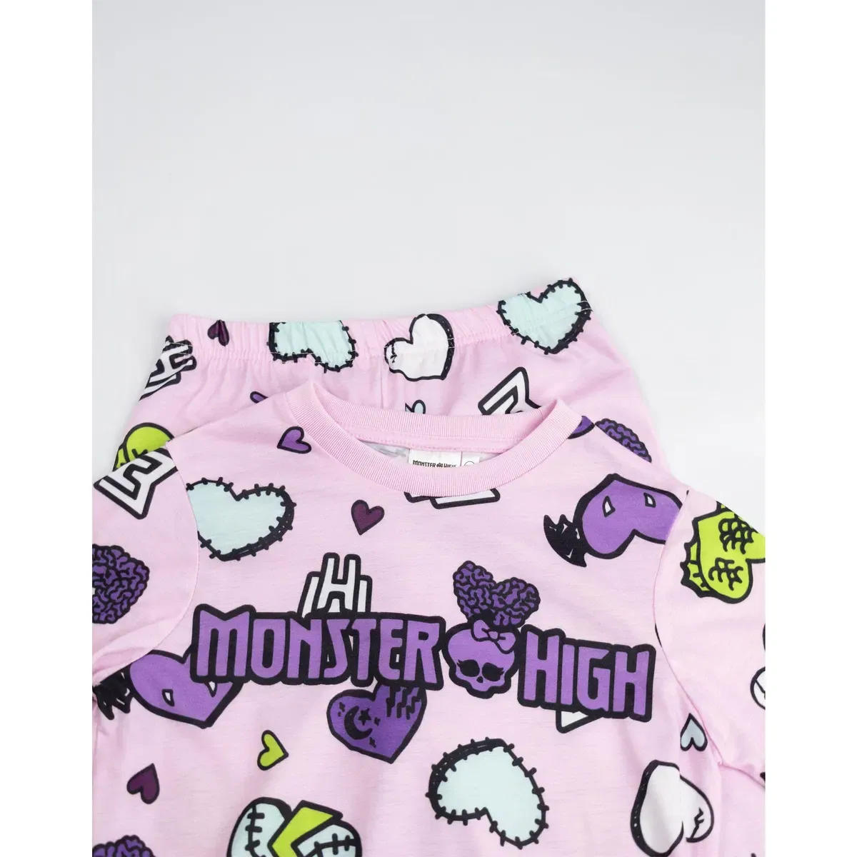 Детский комплект из пижамы с длинным рукавом и джемпера Monster High, Multi — фото 4