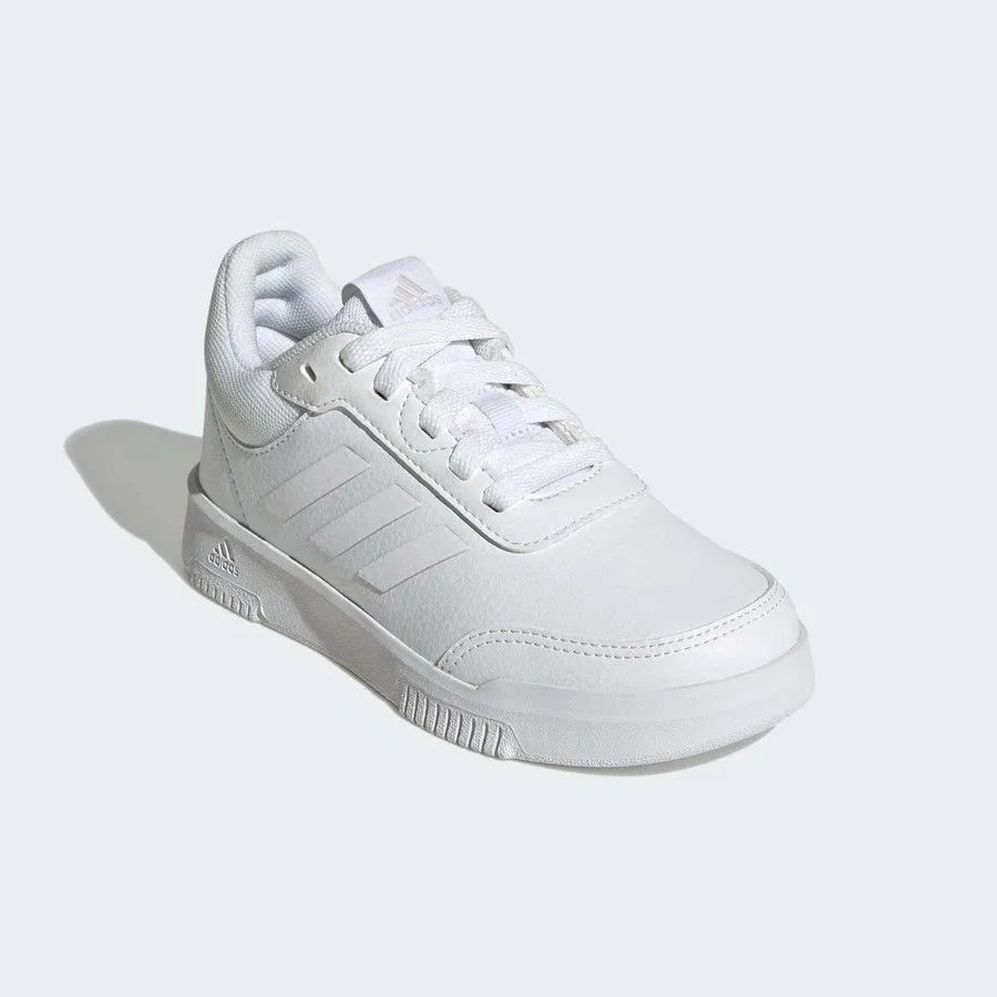 Кроссовки с завязками Sportswear Tensaur Sport Training Lace Shoes adidas, Бело-серый — фото 4