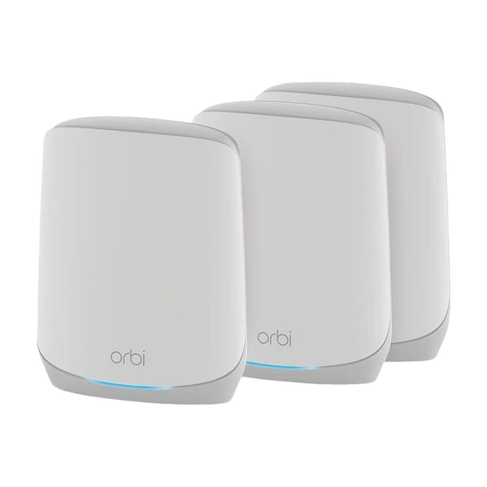 

Wi-Fi роутер Netgear Orbi RBK763S, +2 удлинителя, белый