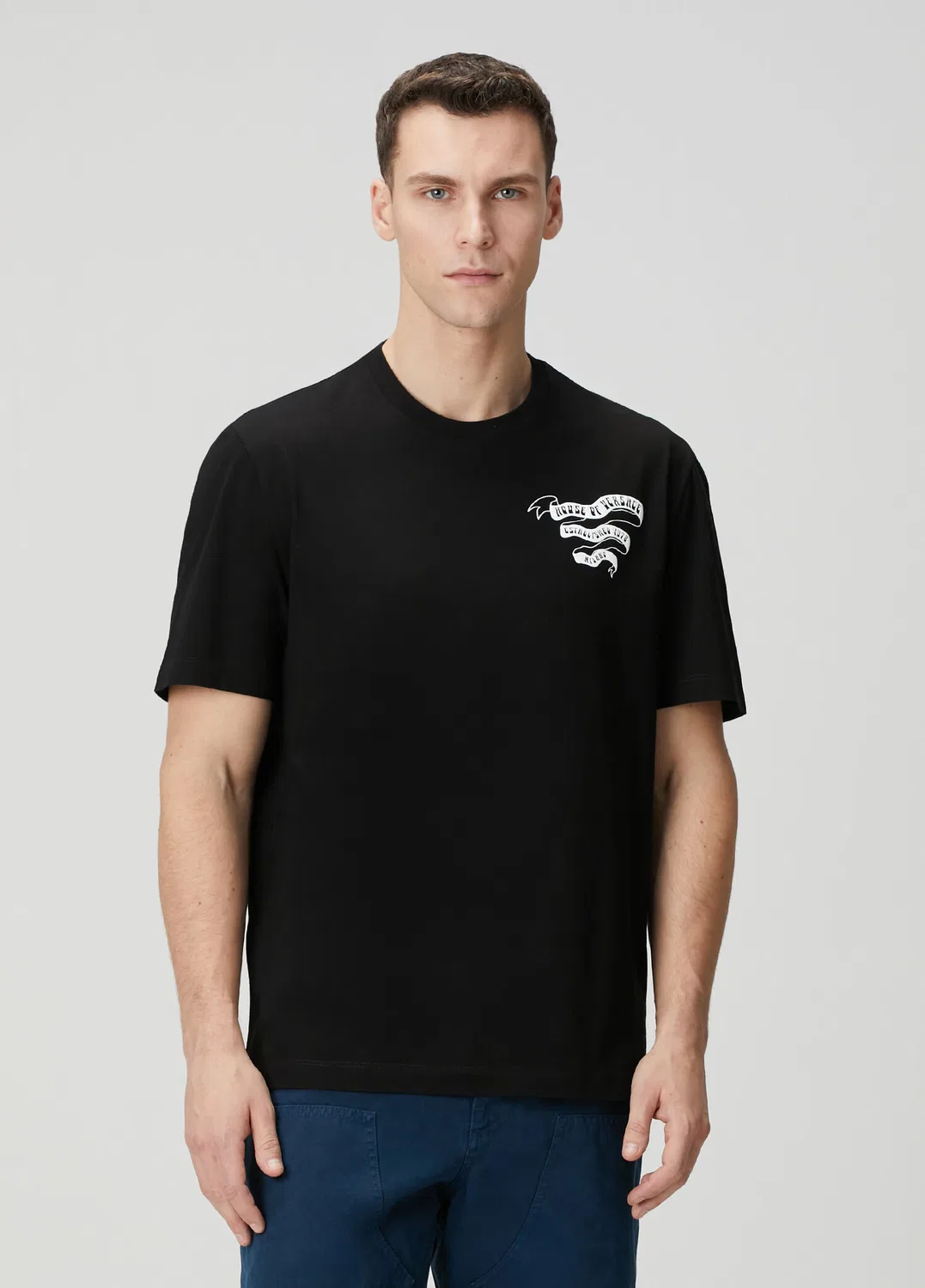 Футболка Regular Fit Versace, черный