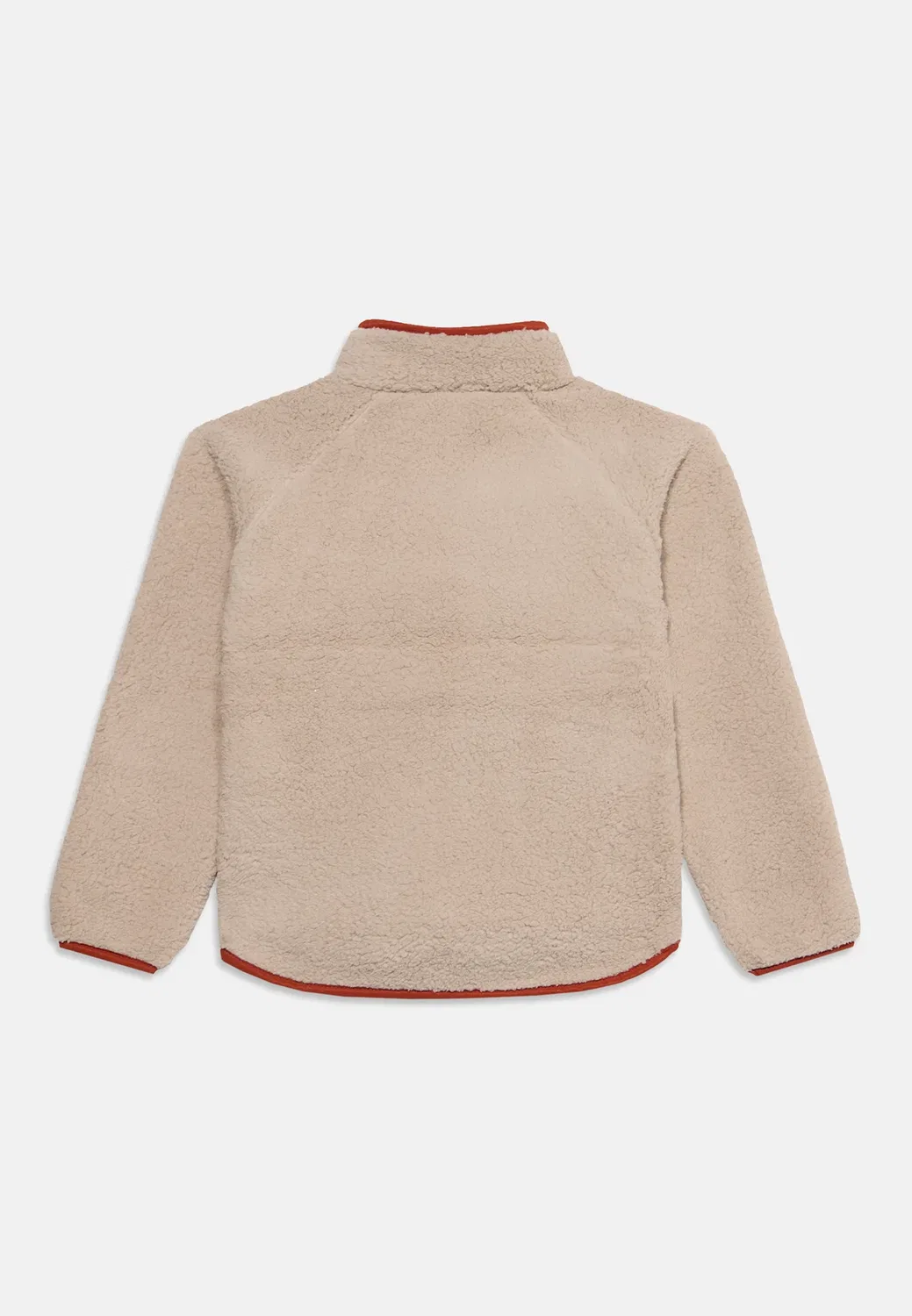 Куртка унисекс Gibbs на молнии из флиса Didriksons, Beach Beige/Rust — фото 2