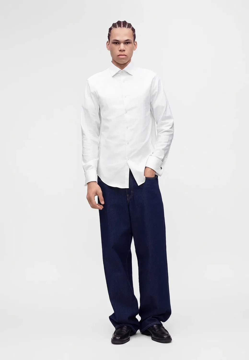 Повод - рубашка Calvin Klein, White — фото 2