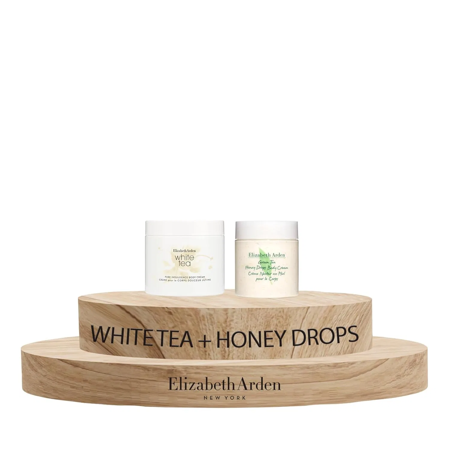 Лосьон для тела White Tea & Green Tea Honey Drops, Elizabeth Arden, набор 2 шт, 400 мл + 500 мл