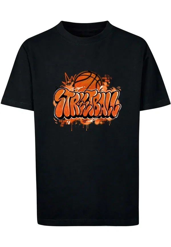 Футболка с принтом Streetball tee Mister Tee, черный