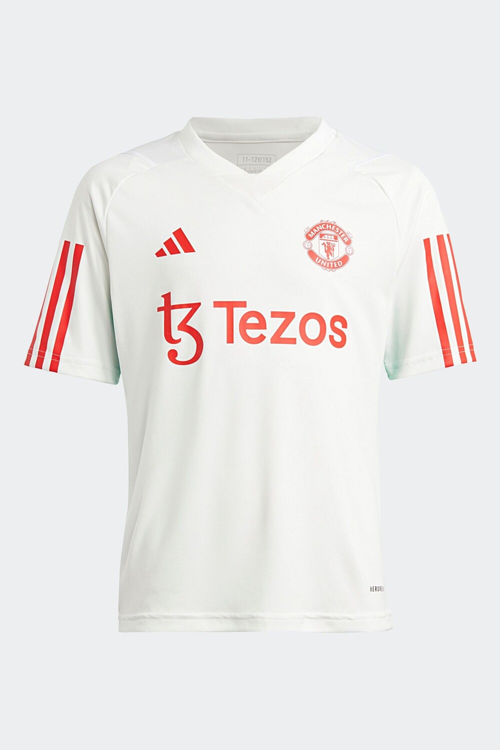 

Детская тренировочная футболка Manchester United Tiro 23 Adidas, белый