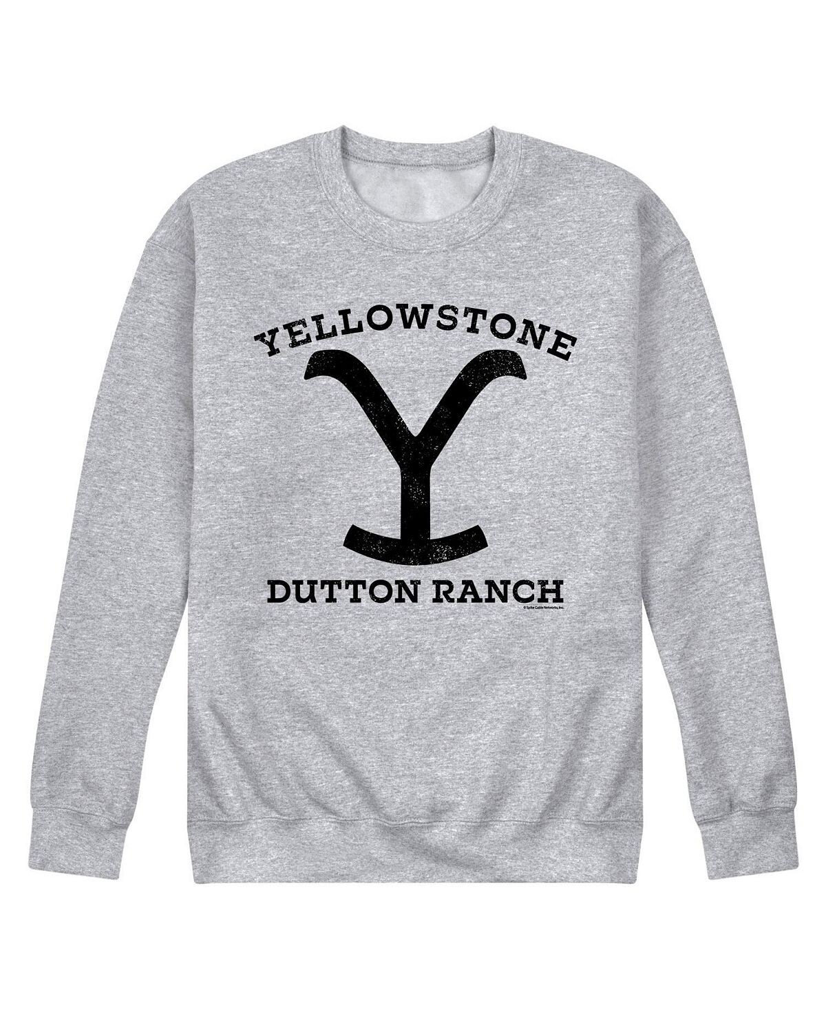 

Мужская флисовая толстовка yellowstone dutton ranch AIRWAVES, серый