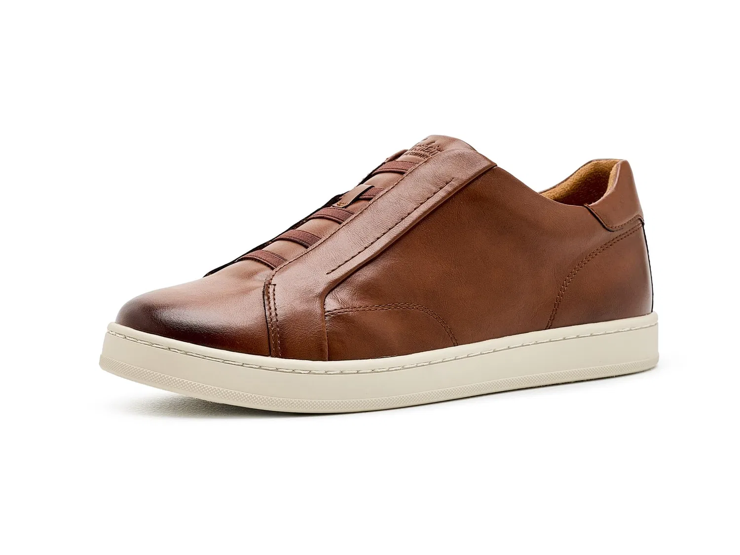Кроссовки Monopoli Elastic Lace to Toe, Jr. (для малышей, маленьких и больших детей) Florsheim Kids, Cognac
