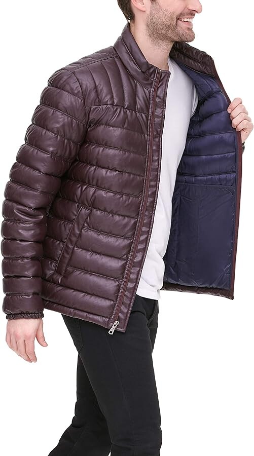 Куртка Tommy Hilfiger Water Resistant Ultra Loft Down, бордовый — фото 4