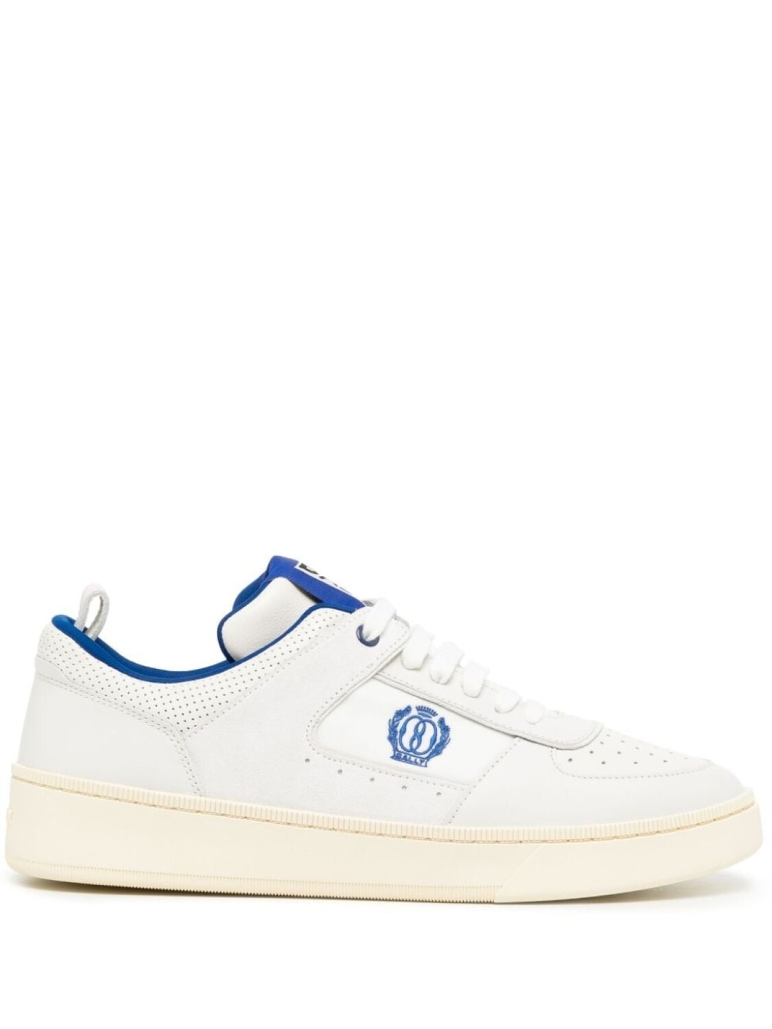 

Кроссовки Bally with Inserts and Embroidered Logo, белый/синий