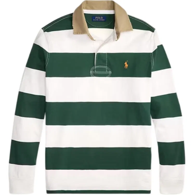 Поло Polo Ralph Lauren Classic Version, Grass Green & Cream