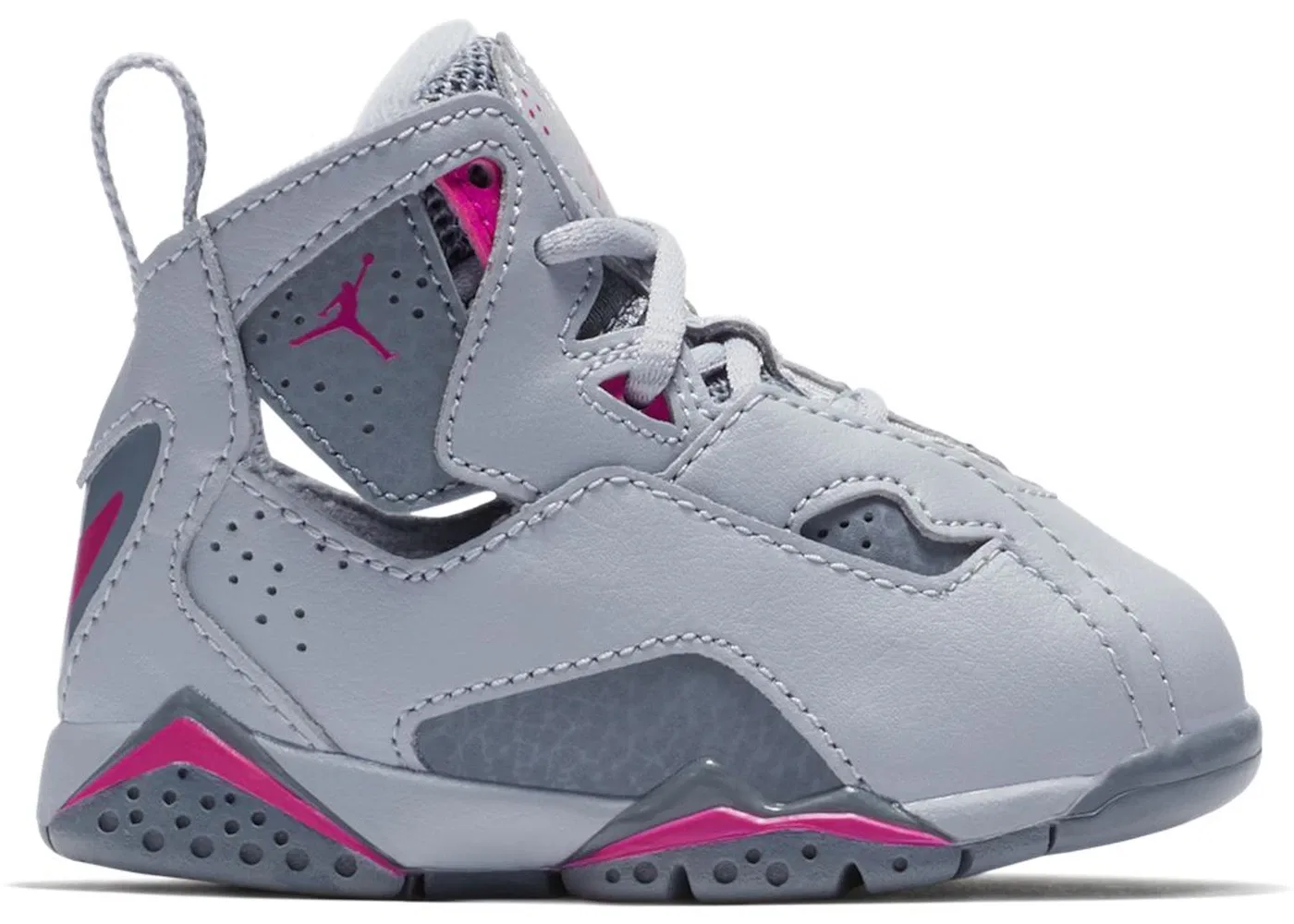 Детские кроссовки Lifestyle Jordan True Flight Jordan, Wolf Grey/Deadly Pink-Cool Grey