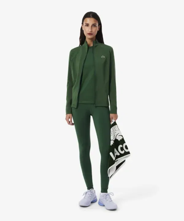 Футболка для тренировок Lacoste, черная — фото 4