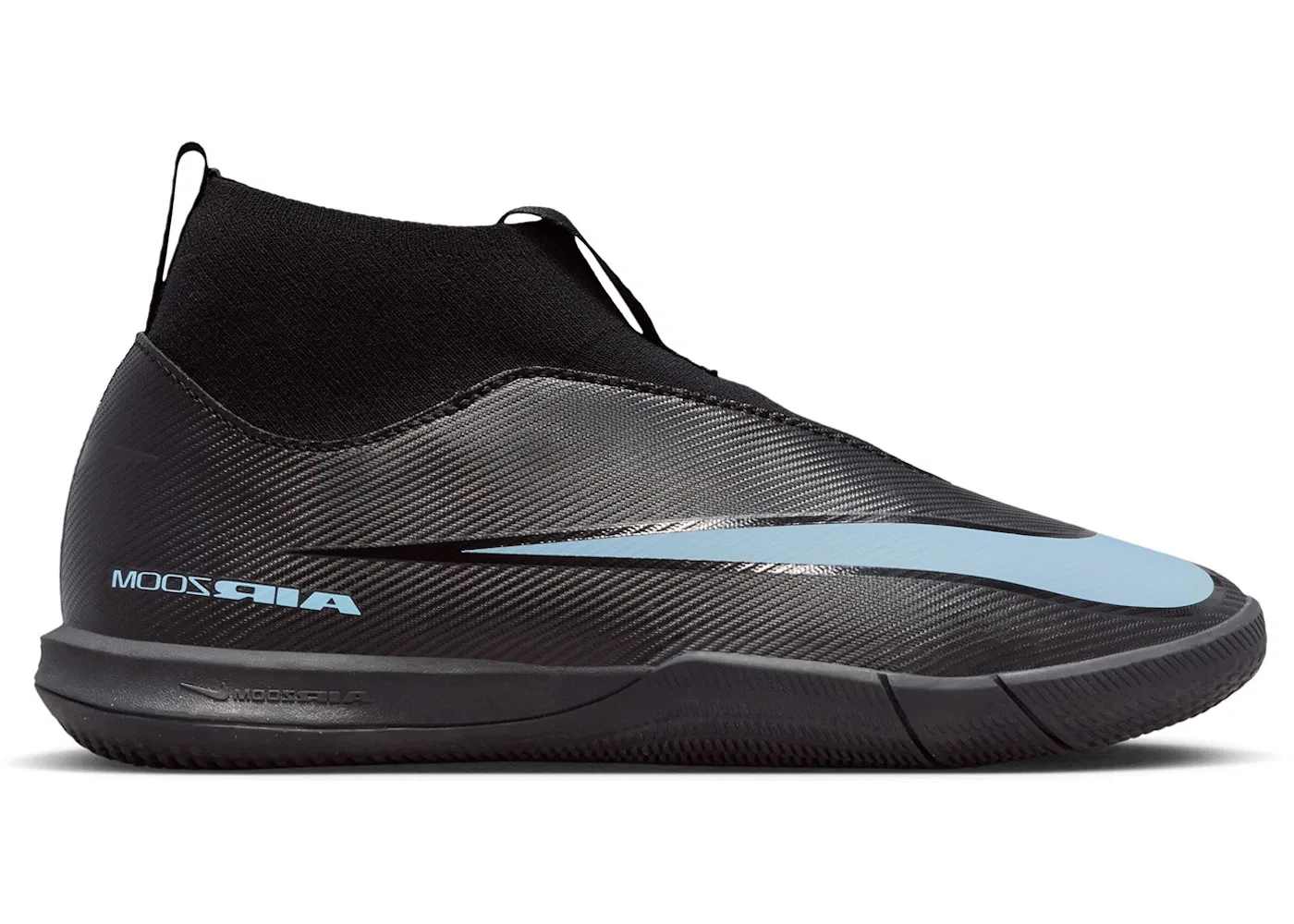Детские бутсы Nike Mercurial Superfly 10 Academy IC Shadow Pack, Black/Ice Blue