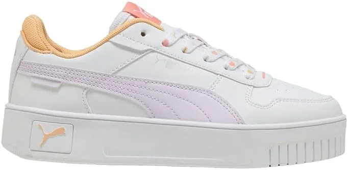 Детские кроссовки для девочек с принтом Carina Street Lacey PUMA, White