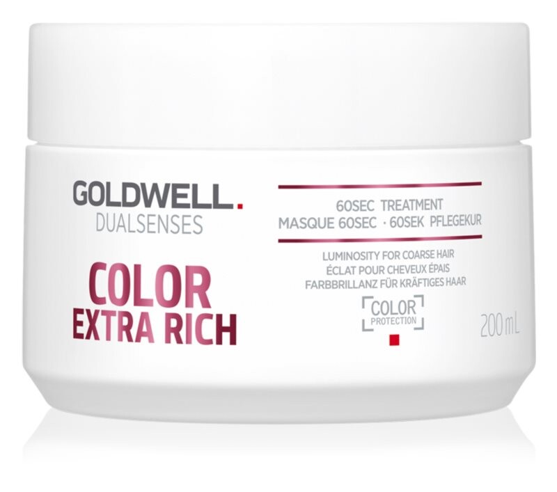 

Восстанавливающая маска для густых, окрашенных волос Goldwell Dualsenses Color Extra Rich