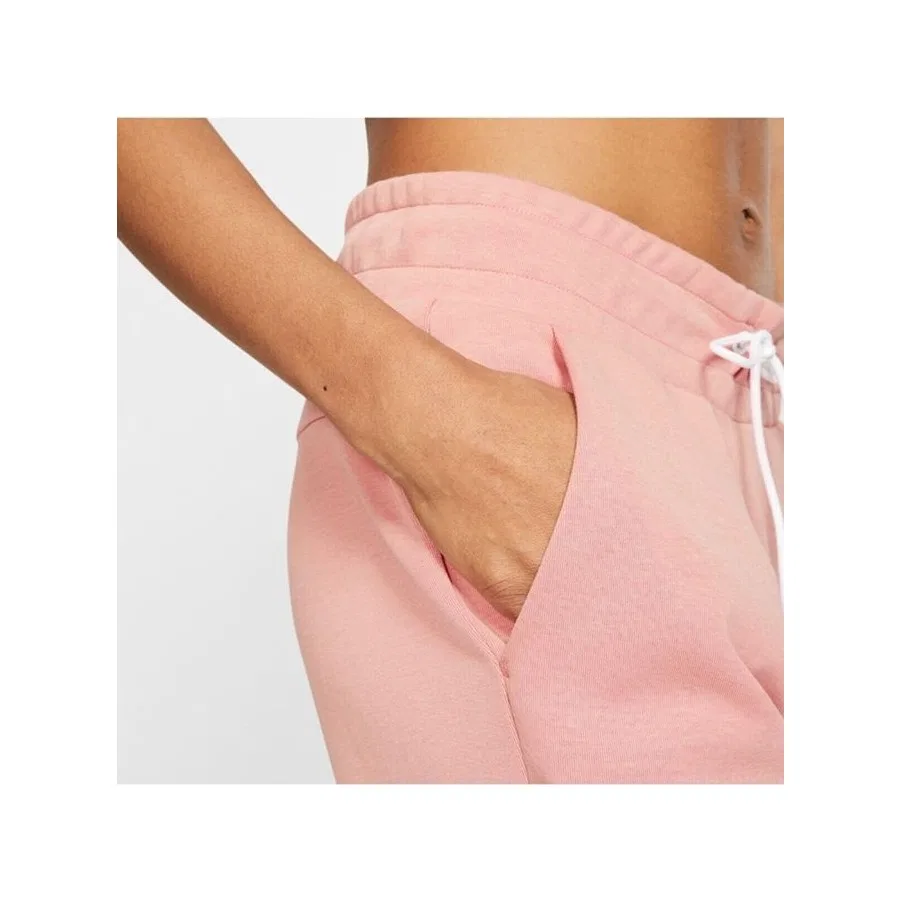 Женские спортивные штаны Nike NSW Tech Fleece, Бежевый — фото 3