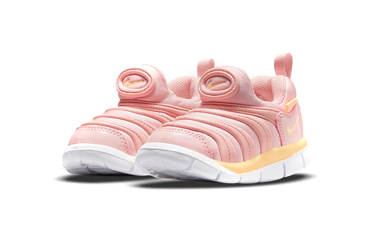 Детские кроссовки для малышей с легким дизайном Dynamo Free Nike, Pink — фото 4