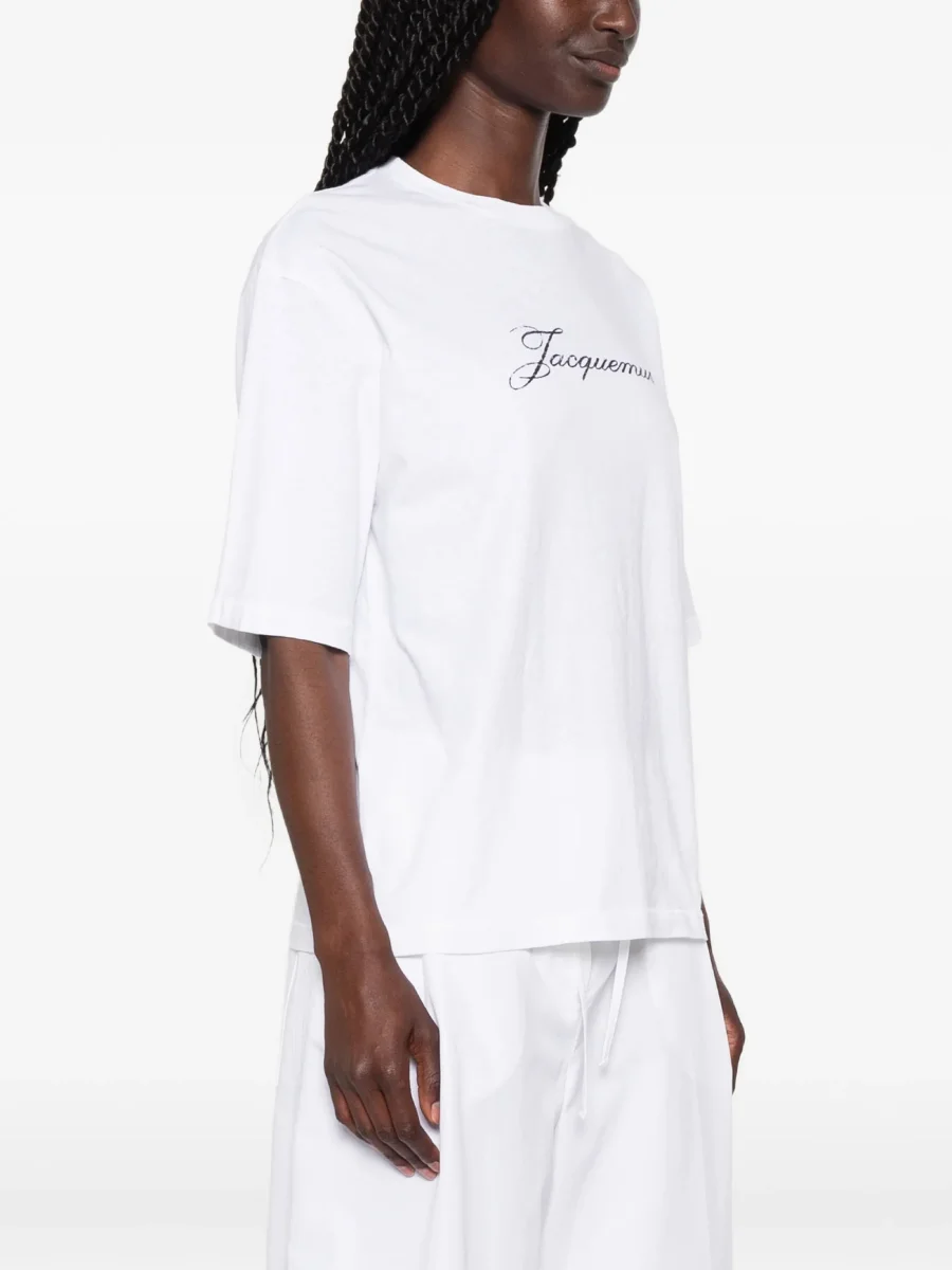Футболка Jacquemus The Jacquemus, белый — фото 2