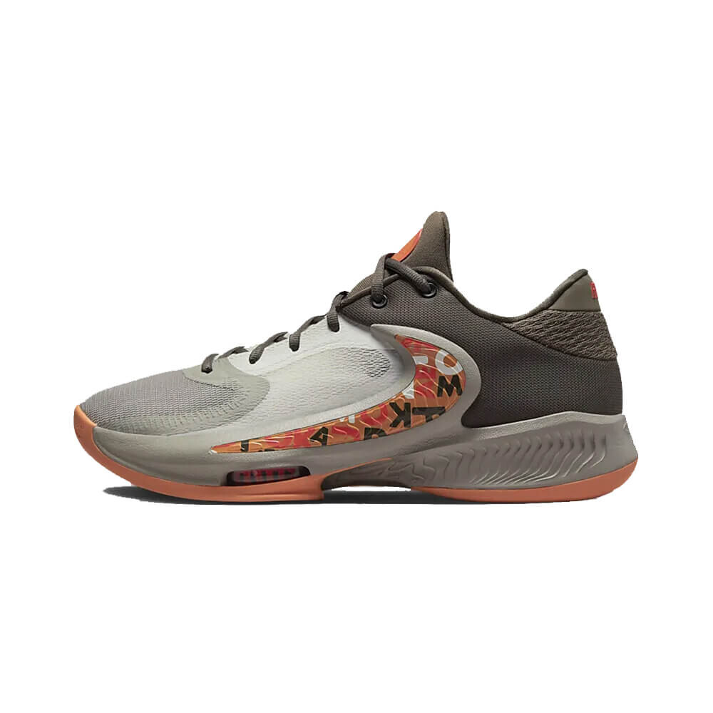 

Баскетбольные кроссовки Nike Zoom Freak 4 "Letter Bros", коричневый/бежевый