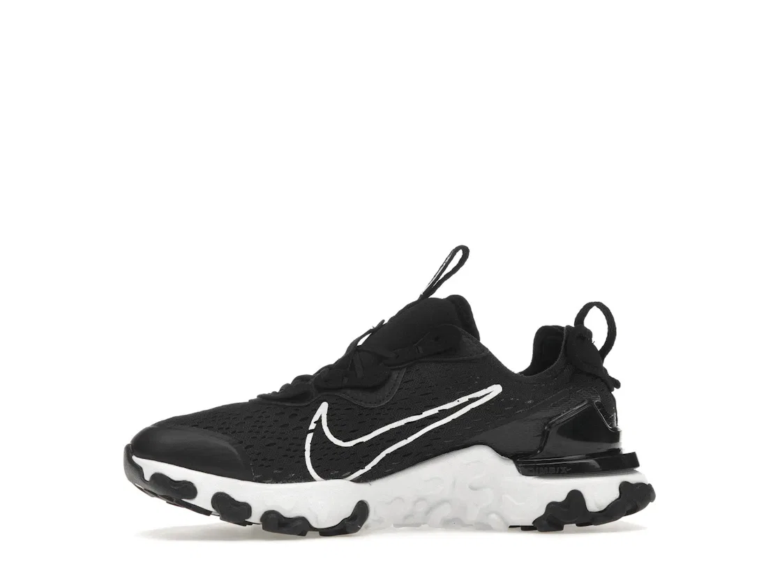 Детские кроссовки Lifestyle Nike React Vision, Black/Black/White — фото 3