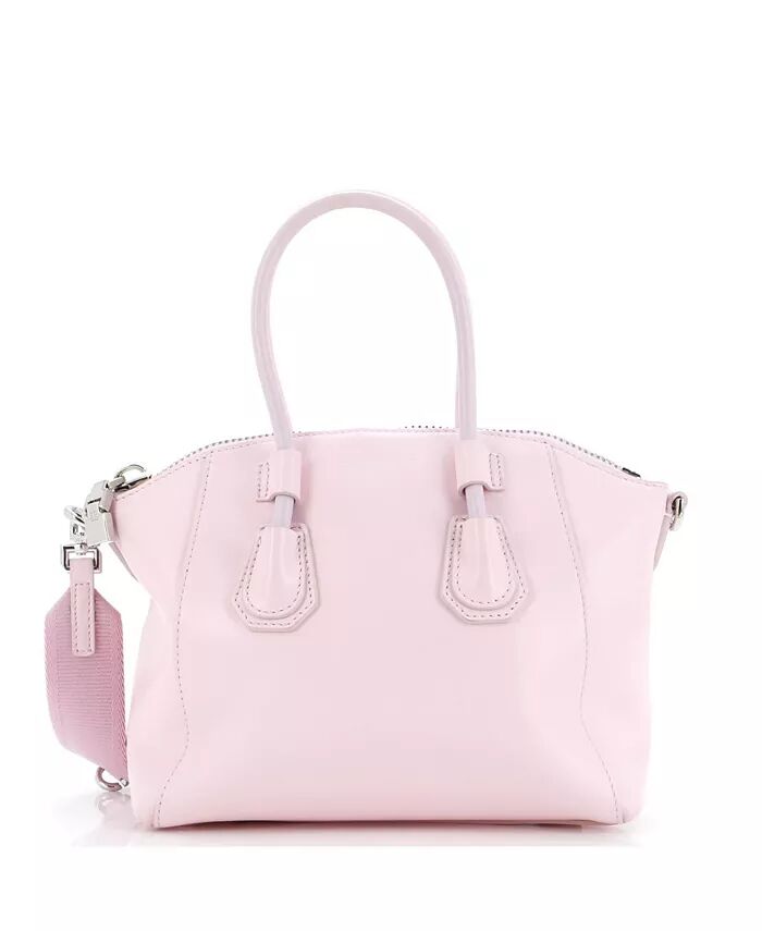 

Кожаная спортивная сумка Mini Antigona Pre-Owned Givenchy, розовый