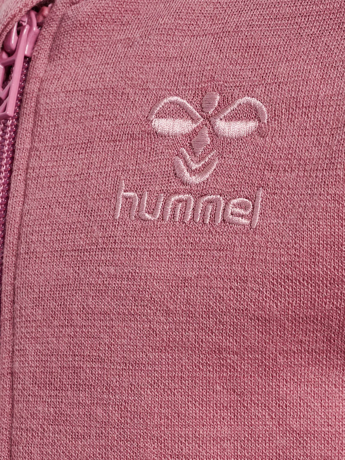 Детская куртка с молнией Hmlwulbato Hummel, Rosa Bonbonrosa — фото 3
