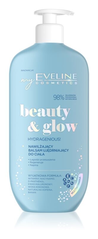 

Увлажняющее и укрепляющее молочко для тела Eveline Cosmetics Beauty & Glow Hydragenious!