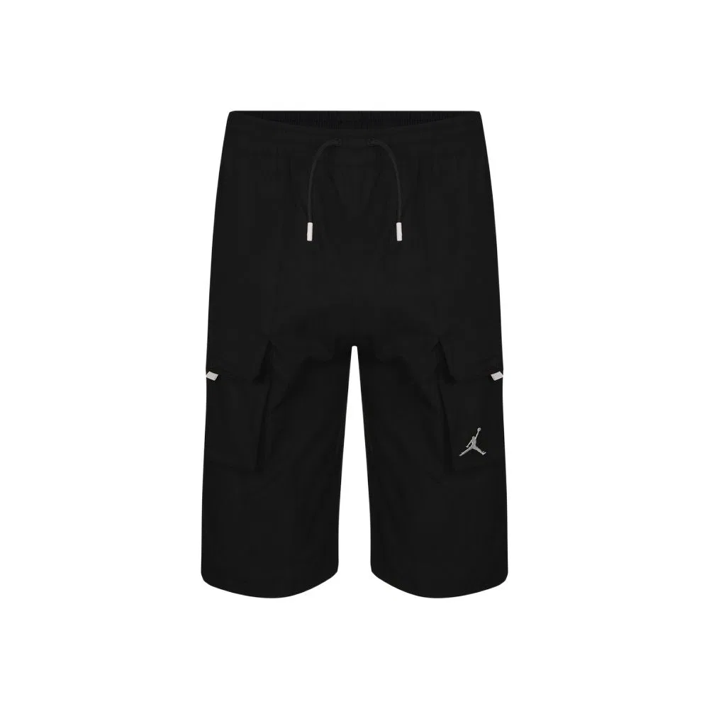 Детские штаны карго с брендом Jordan, Color Black