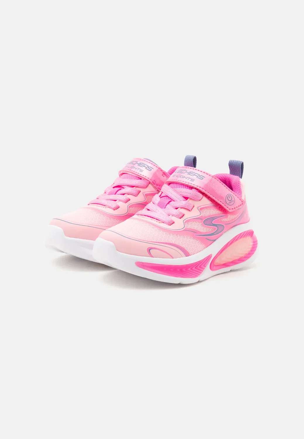Cosmic glow 2.0 - кроссовки Skechers, Pink/Multi-Coloured — фото 2